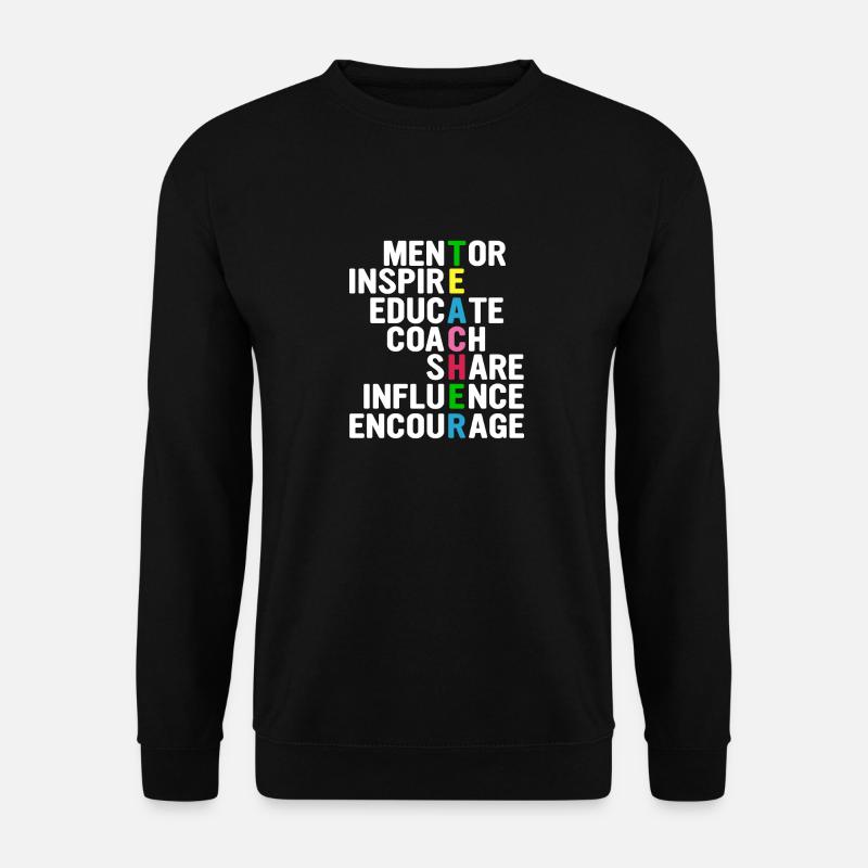 Teacher - Unisex Sweatshirt - black