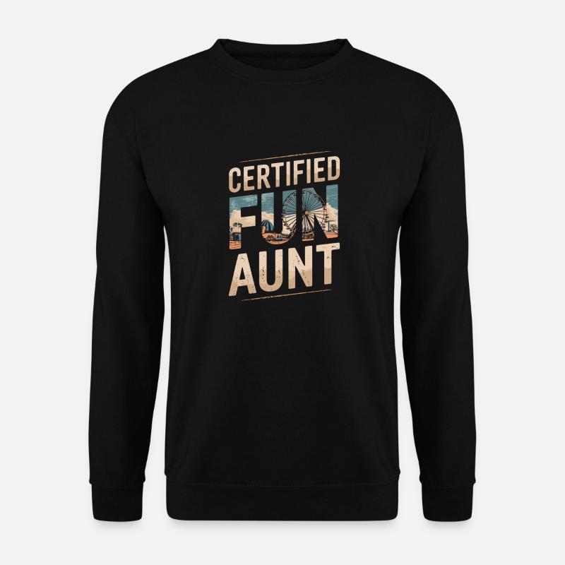 Aunt - Unisex Sweatshirt - black