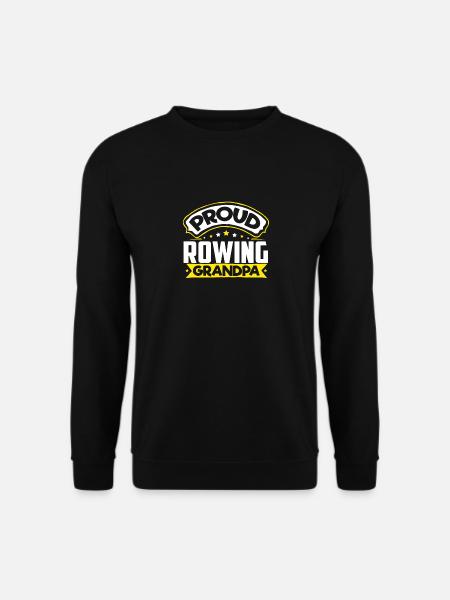 Sport Opa Rudern Opa - Unisex Pullover - Schwarz