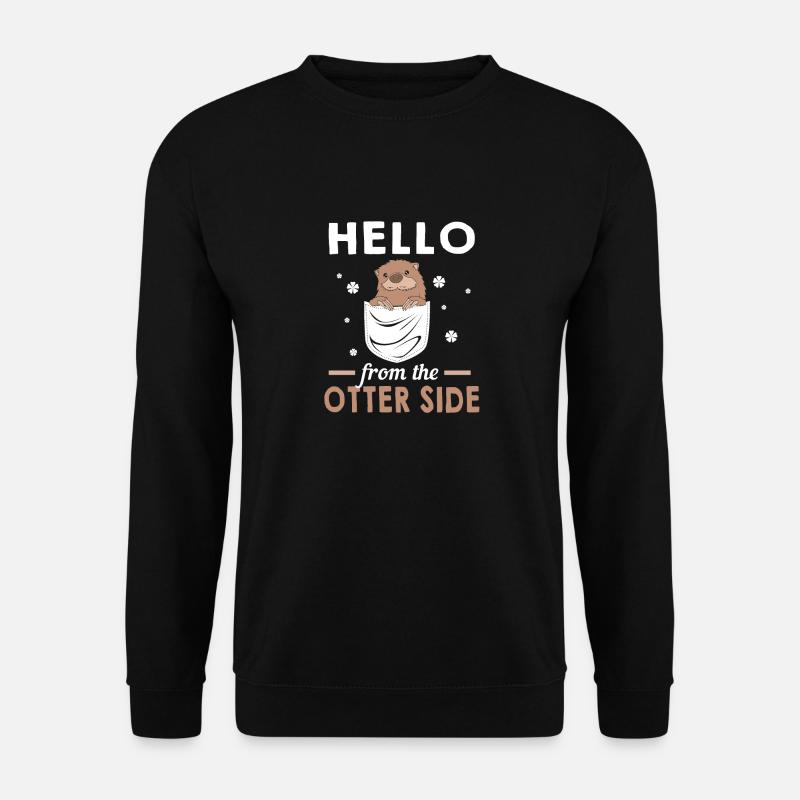 Otter - Unisex Sweatshirt - black
