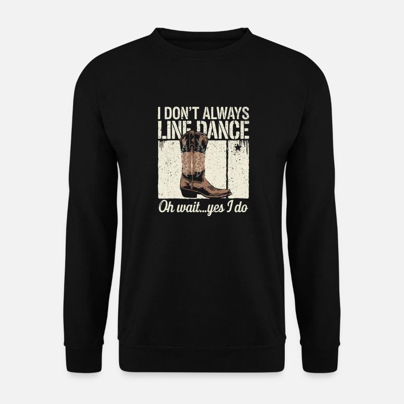 Dancing in Western style - Unisex Sweatshirt - black