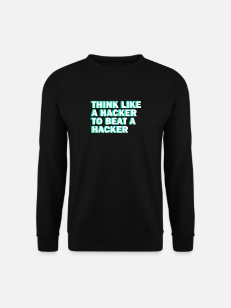Ethical Hacker Cybersecurity Expertise - Unisex Sweatshirt - black