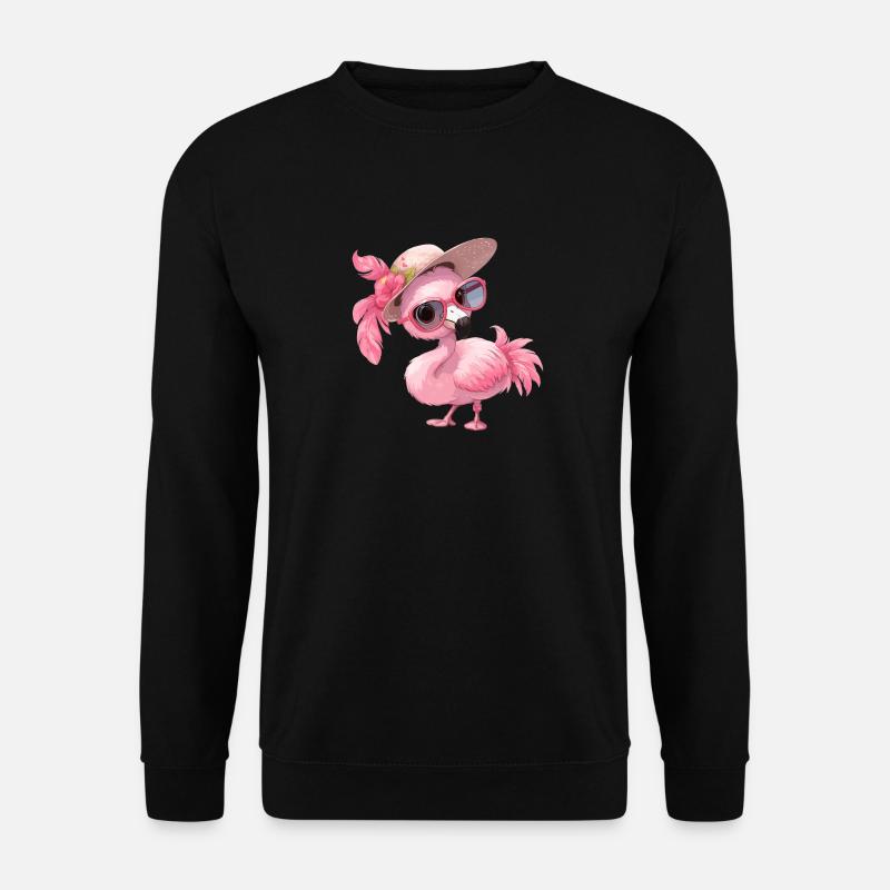 Flamingos Flamingo - Unisex Sweatshirt - black