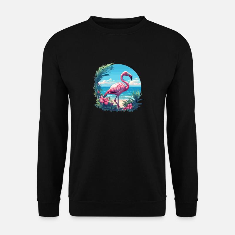 Flamingos Flamingo - Unisex Sweatshirt - black