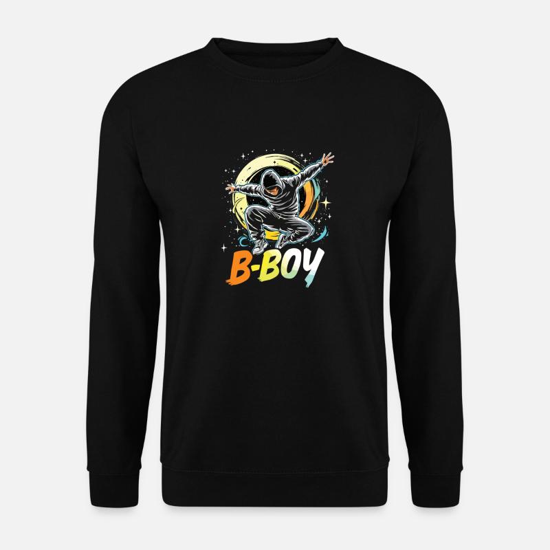 B-Boy Breakdance Breakdancer Urban Hip Hop - Unisex Pullover - Schwarz
