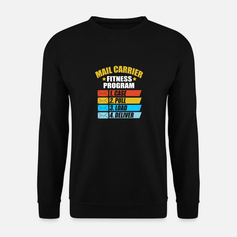 Postbote - Unisex Pullover - Schwarz