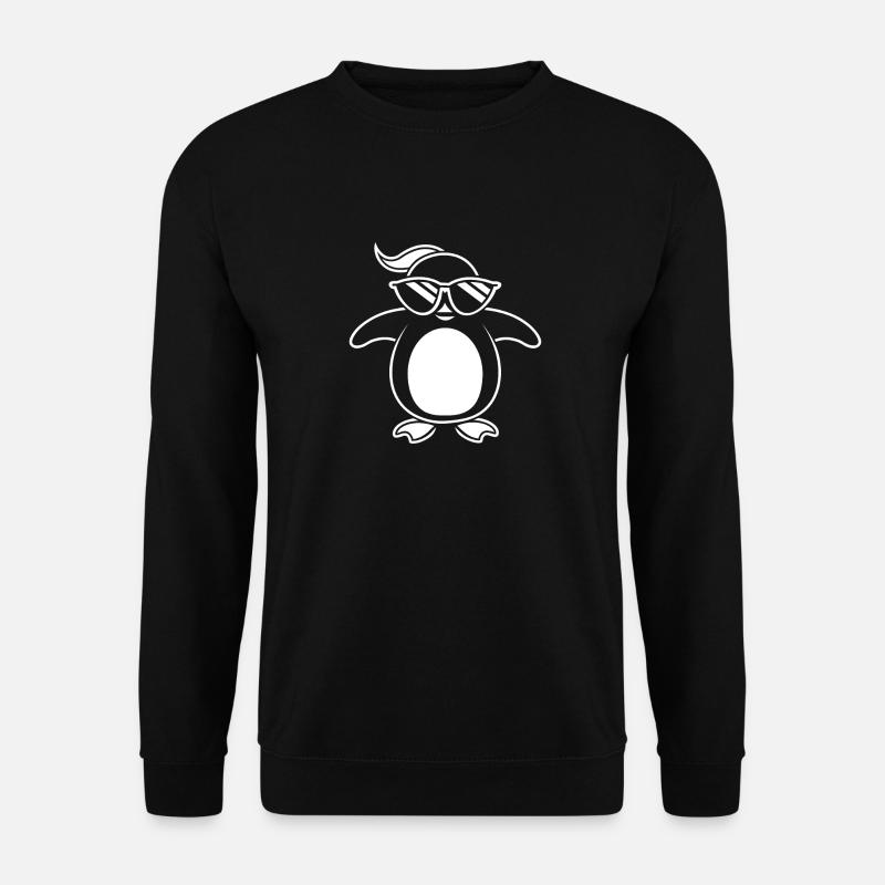 Penguin - Unisex Sweatshirt - black