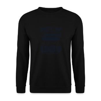 Jahrgang 1956 Retro Feier zum 69. Geburtstag - Unisex Pullover - Schwarz - Vorne - Alina (178cm) & Michal (187cm)