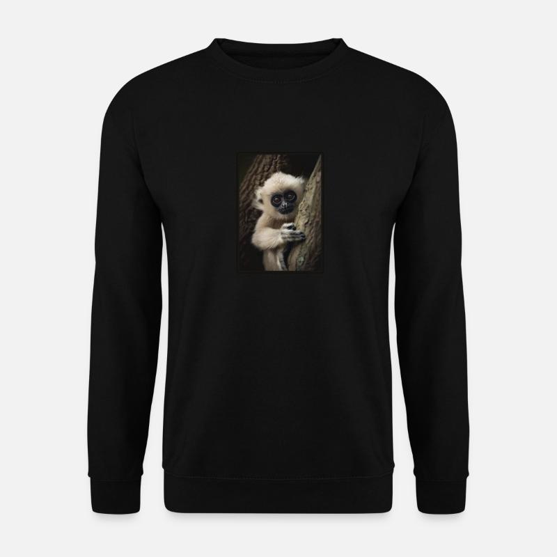 Gibbons Gibbon - Unisex Pullover - Schwarz