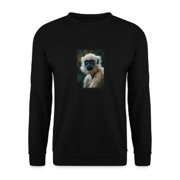 Gibbons Gibbon - Unisex Pullover - Schwarz - Vorne - Alina (178cm) & Michal (187cm)