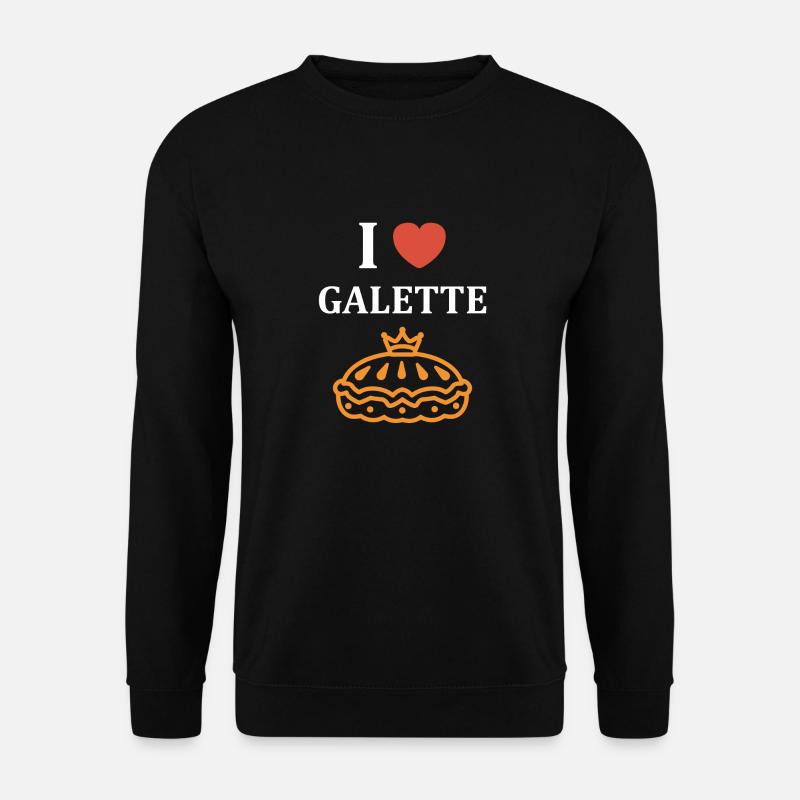 Pfannkuchen - Unisex Pullover - Schwarz