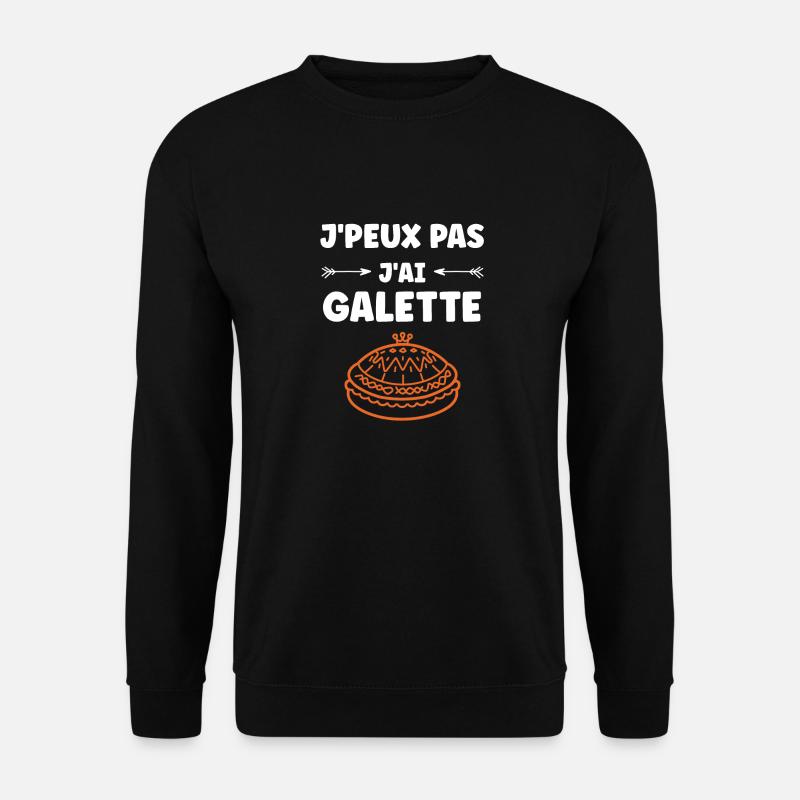 Pfannkuchen - Unisex Pullover - Schwarz