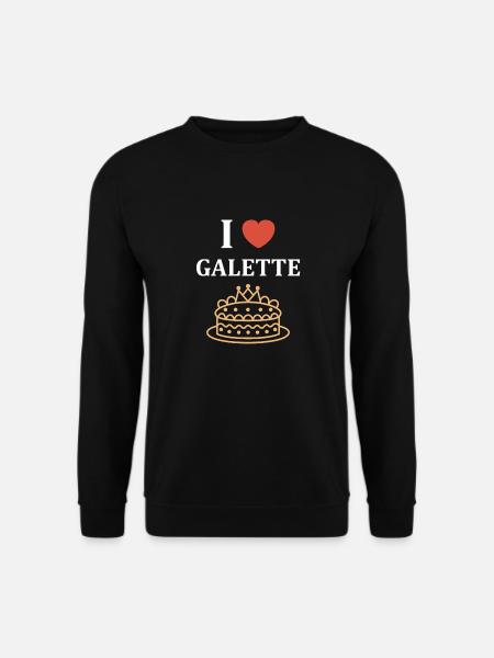 Galette - Sweat-shirt Unisexe - noir