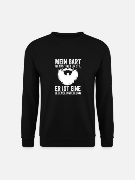 Bearded Bearded Beard - Unisex Sweatshirt - black