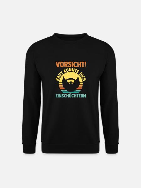 Bearded Bearded Beard - Unisex Sweatshirt - black