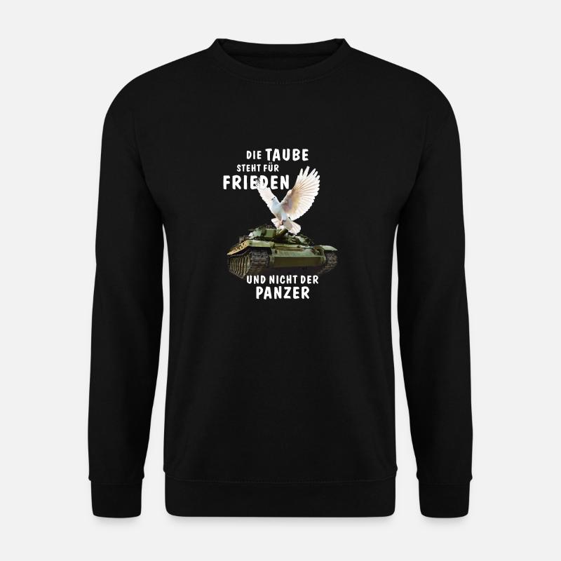 THE DOVE REPRESENTS PEACE - Unisex Sweatshirt - black