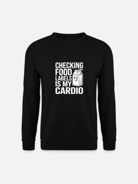 Lactose intolerance Lactose intolerant - Unisex Sweatshirt - black