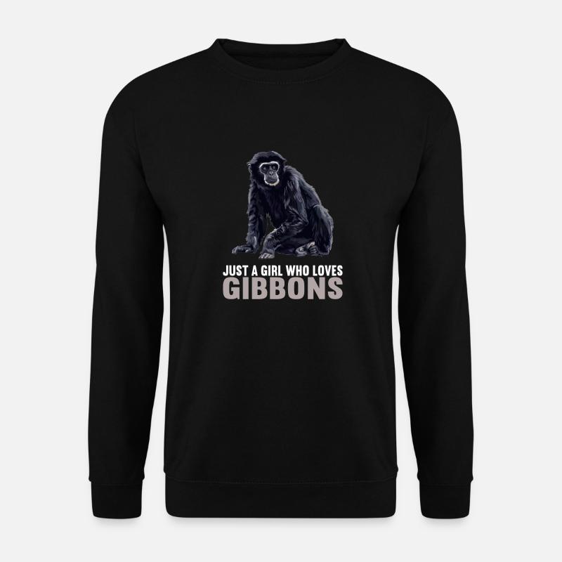 Gibbons Gibbon - Unisex Pullover - Schwarz