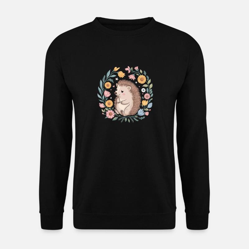 Igel - Unisex Pullover - Schwarz
