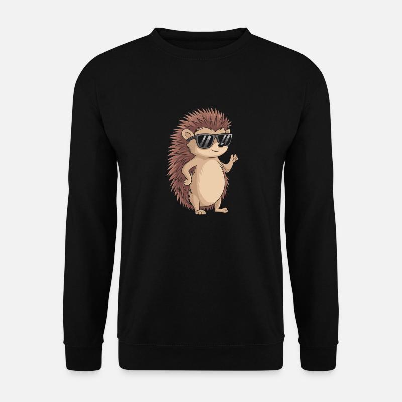 Hedgehog - Unisex Sweatshirt - black