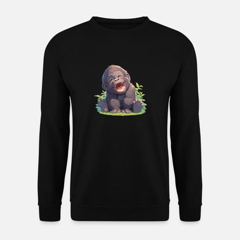Gorillas Gorilla - Unisex Sweatshirt - black