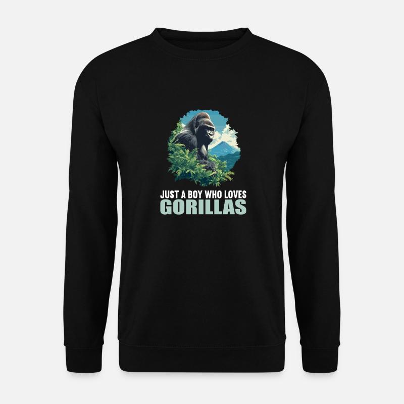 Gorilles Gorilles - Sweat-shirt Unisexe - noir