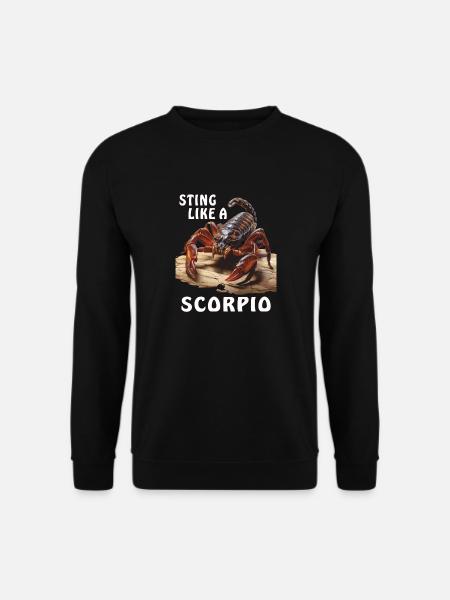 STING LIKE A SKORPIO - Unisex Sweatshirt - black