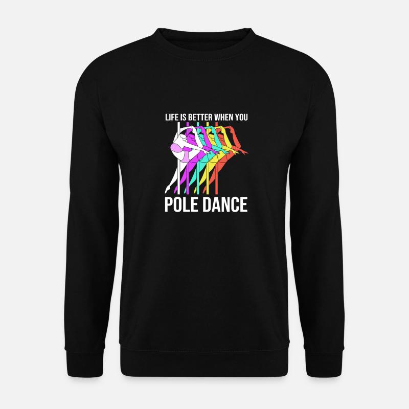 Pole Dance - Unisex Pullover - Schwarz