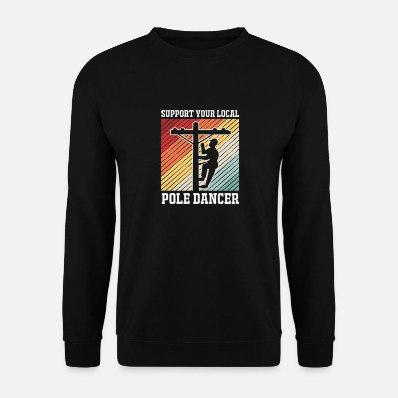 Pole Dance - Unisex Sweatshirt - black