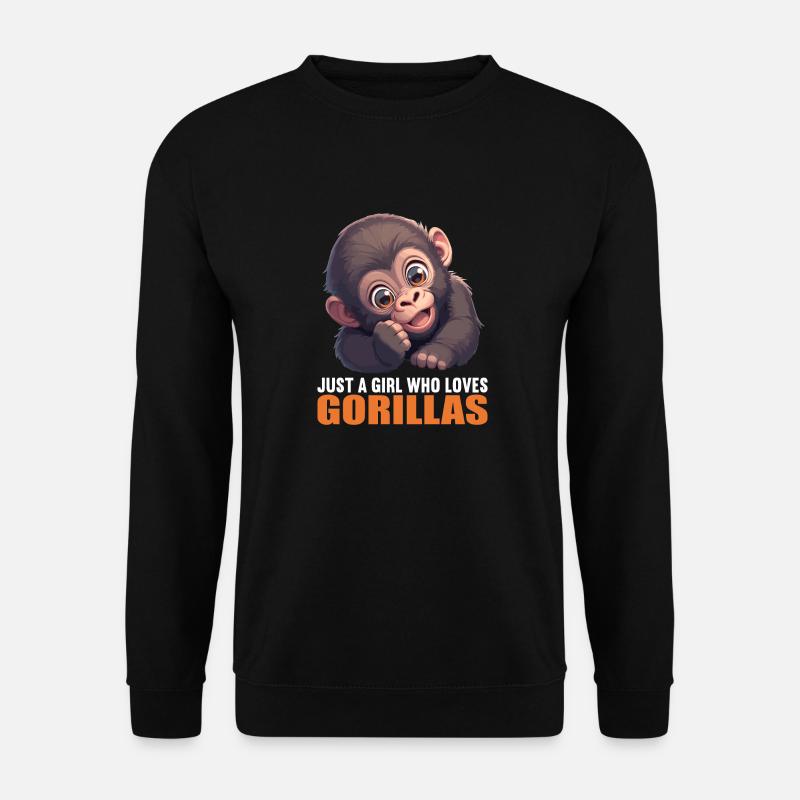 Gorillas Gorilla - Unisex Sweatshirt - black