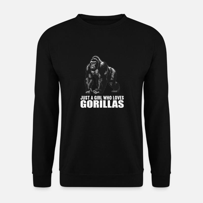 Gorilles Gorilles - Sweat-shirt Unisexe - noir