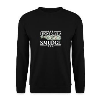 Herbs Incense Smudging Spiritual - Unisex Sweatshirt - black - Front - Alina (178cm) & Michal (187cm)