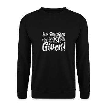 Herbs Incense Smudging Spiritual - Unisex Sweatshirt - black - Front - Alina (178cm) & Michal (187cm)