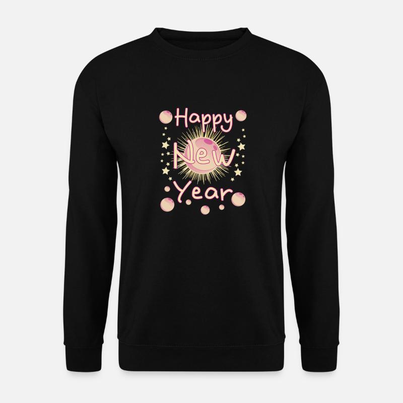 Happy NewYear - Unisex Pullover - Schwarz
