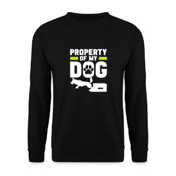 Flyball Sports canins - Sweat-shirt Unisexe - noir - Devant - Alina (178cm) & Michal (187cm)