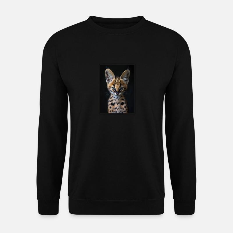 Servale Serval - Unisex Sweatshirt - black