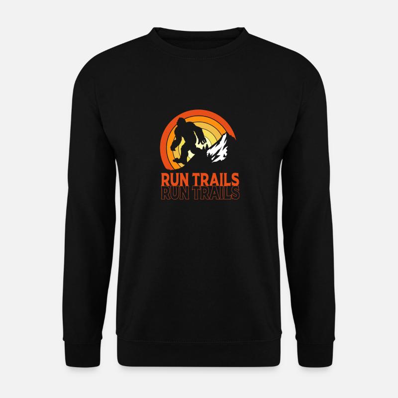 Trail running - Unisex Sweatshirt - black