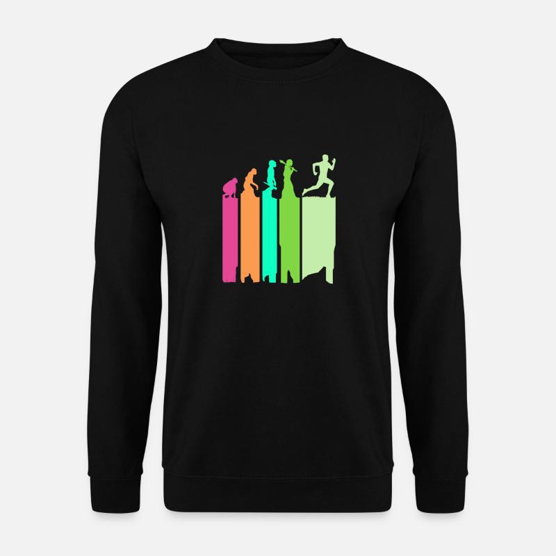 Trail running - Unisex Sweatshirt - black