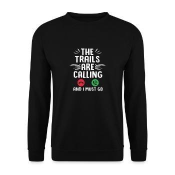 Trail running - Sweat-shirt Unisexe - noir - Devant - Alina (178cm) & Michal (187cm)
