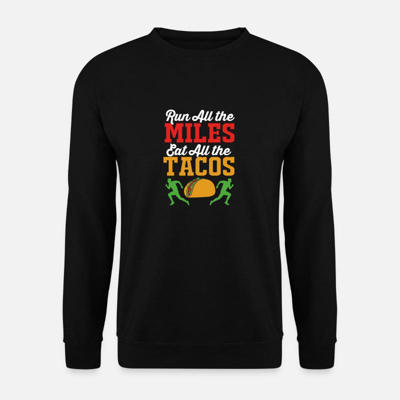 Marathon Marathonläufer - Unisex Pullover - Schwarz