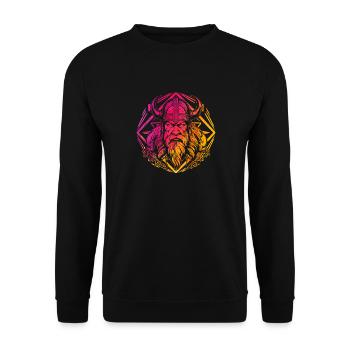 Viking - Sweat-shirt Unisexe - noir - Devant - Alina (178cm) & Michal (187cm)