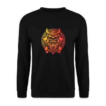 Viking - Sweat-shirt Unisexe - noir - Devant - Alina (178cm) & Michal (187cm)