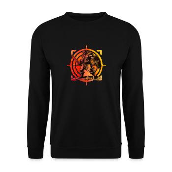 Viking - Sweat-shirt Unisexe - noir - Devant - Alina (178cm) & Michal (187cm)