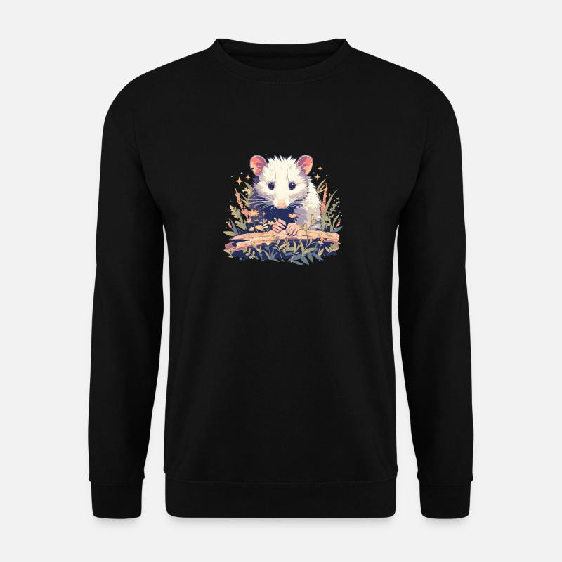 Opossum Opossums - Unisex Pullover - Schwarz