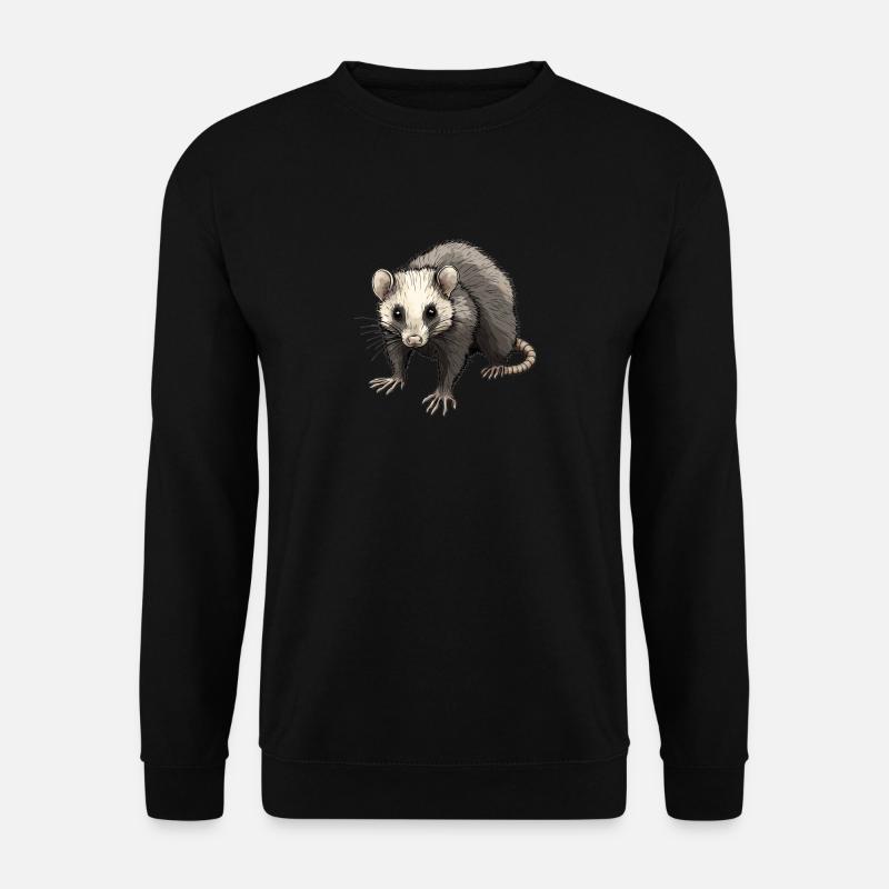 Opossum Opossums - Unisex Pullover - Schwarz