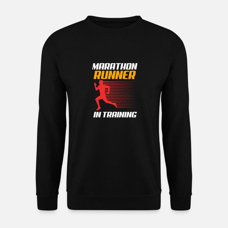 Marathon Marathon Runner - Unisex Sweatshirt - black