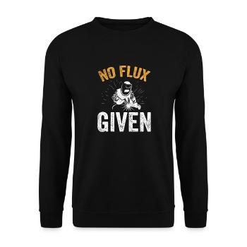 Coole einzigartige Schweißkunst | WIG- und MIG-Schweißgerät Schweißen - Unisex Pullover - Schwarz - Vorne - Alina (178cm) & Michal (187cm)