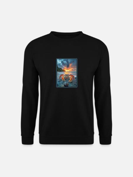 Crab Crab - Unisex Sweatshirt - black