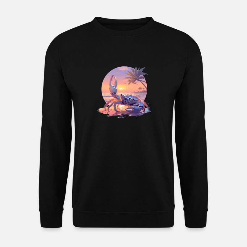 Crab Crab - Unisex Sweatshirt - black