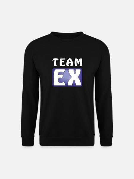 TEAM EX - Unisex Sweatshirt - black